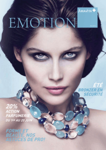 Amavita magazine été 2010, Bronzage et grains de beauté